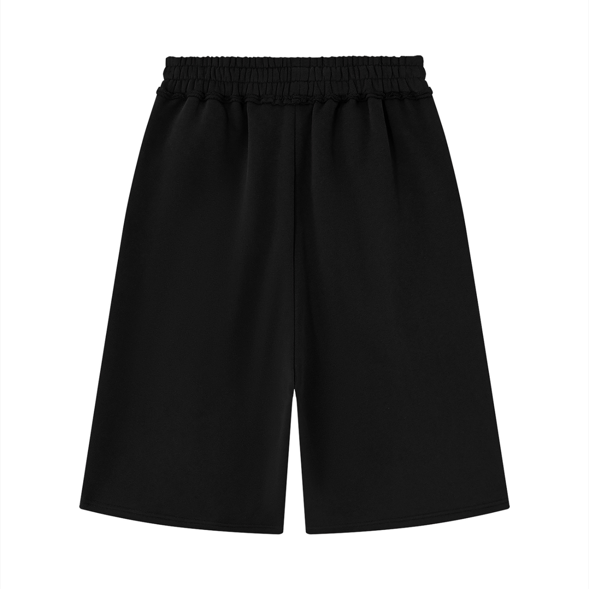 “Sports Dept.” Unisex Raw Edge Fleece Shorts