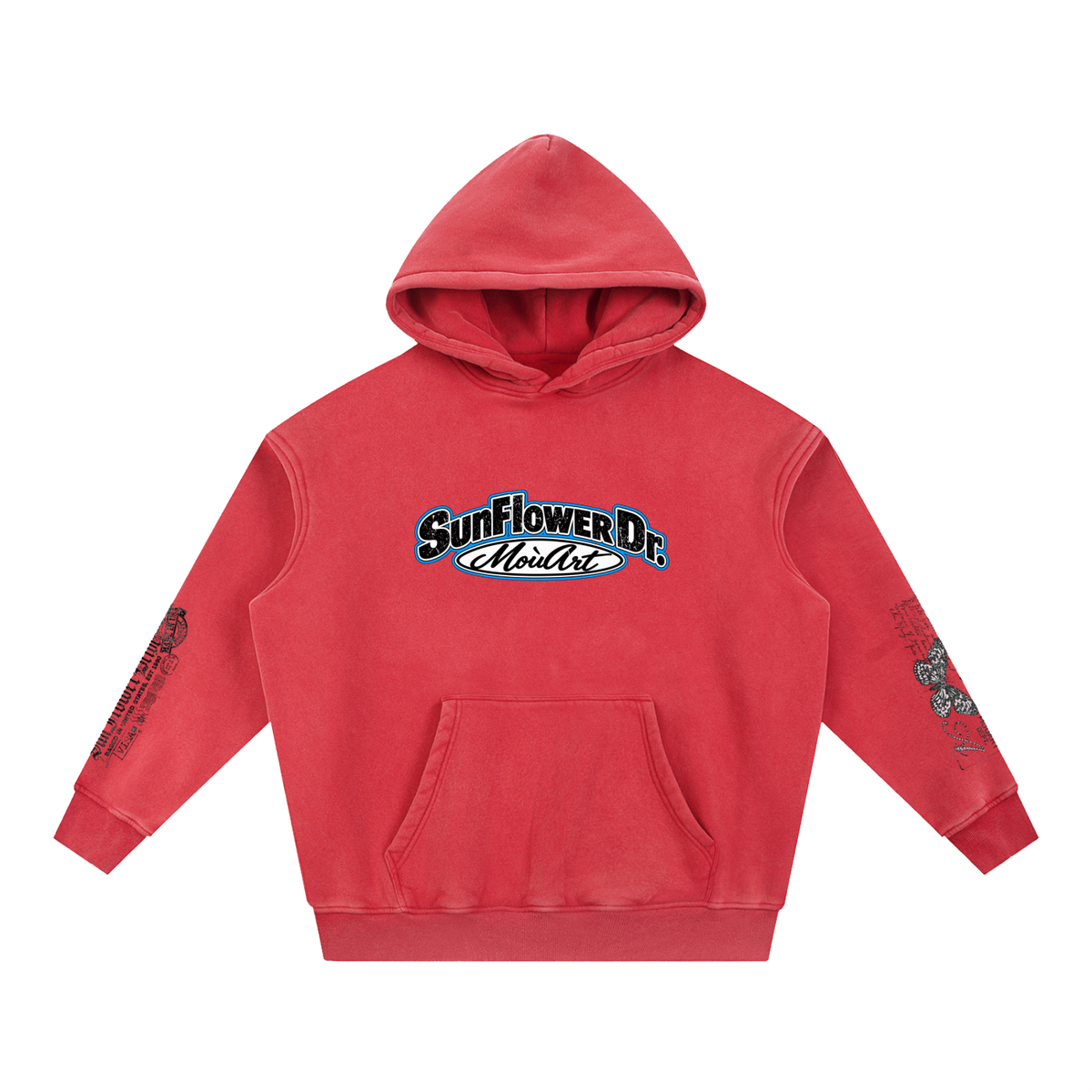 Sunflower Dr. Fleece Oversize Hoodie