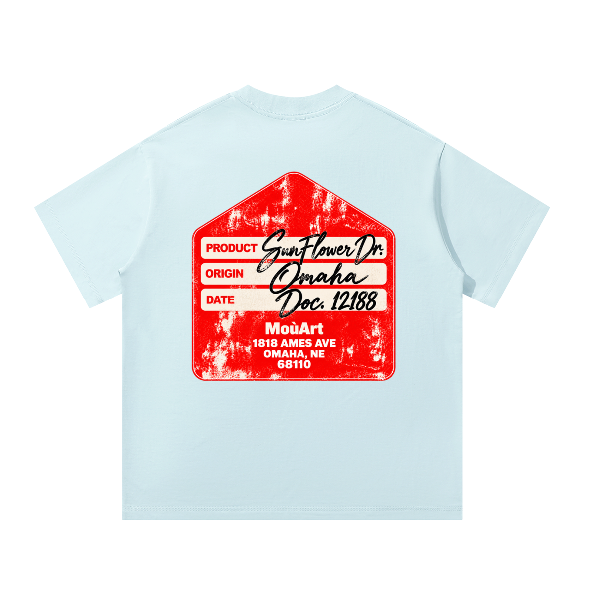 Sunflower Dr. Unisex Oversized T-Shirt