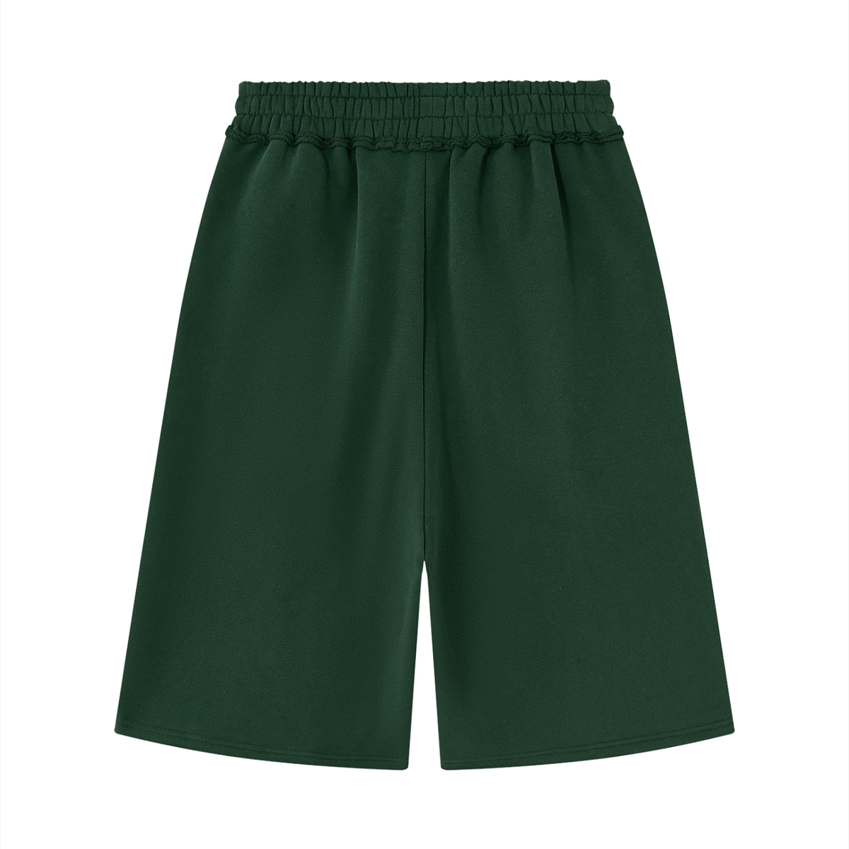 “Sports Dept.” Unisex Raw Edge Fleece Shorts