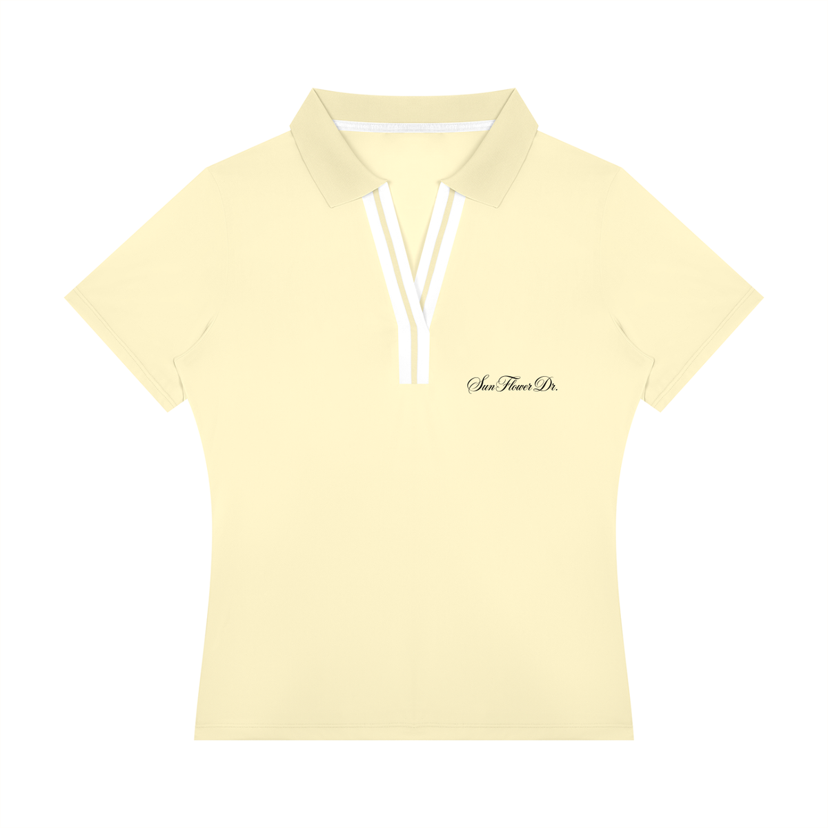 Women’s Color Block Polo Shirt