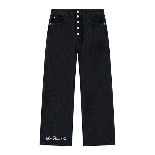 Color Palette Bags Men's Wide Leg Denim Jeans