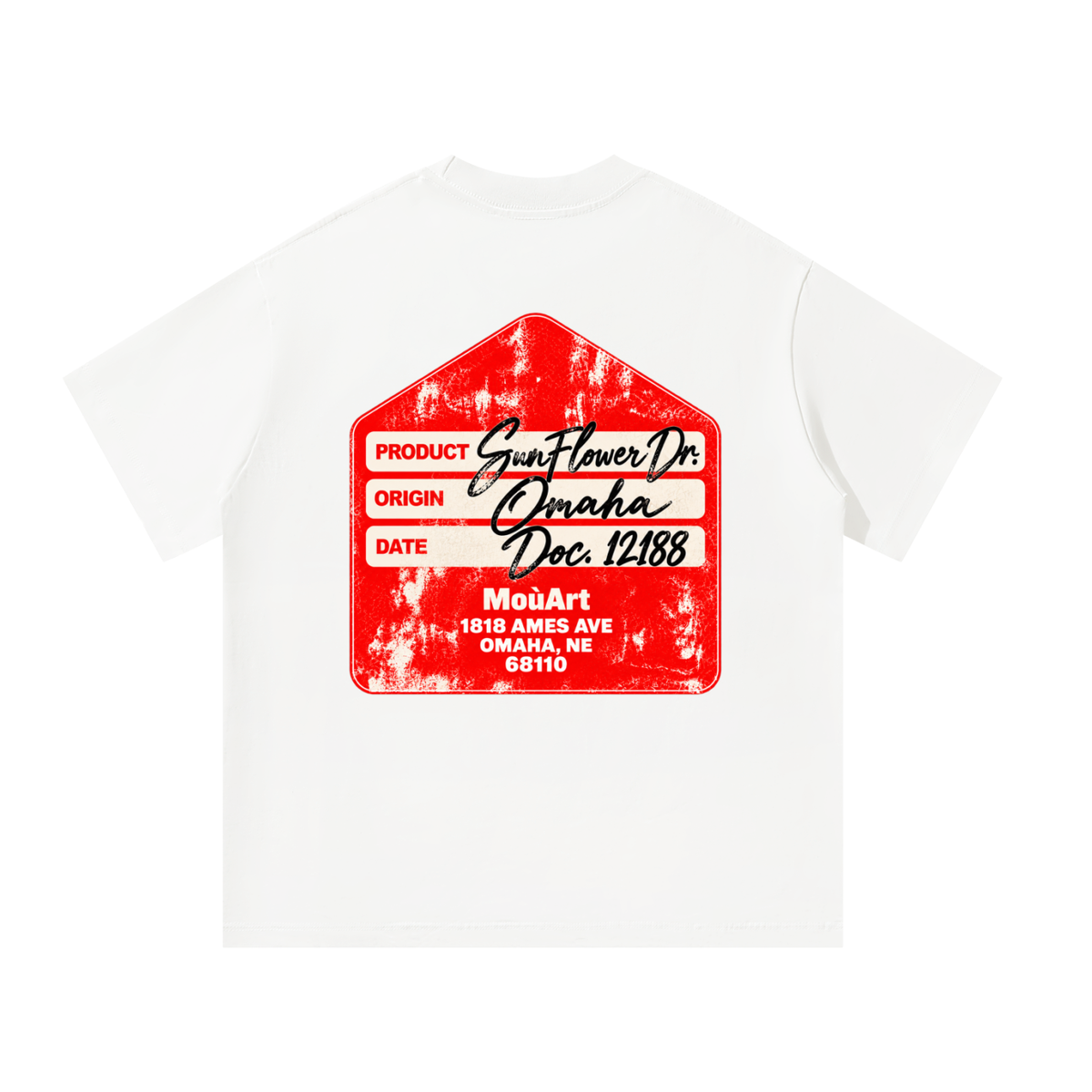 Sunflower Dr. Unisex Oversized T-Shirt