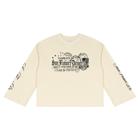 Make America Love Again Raw Edge Waffle T-Shirt