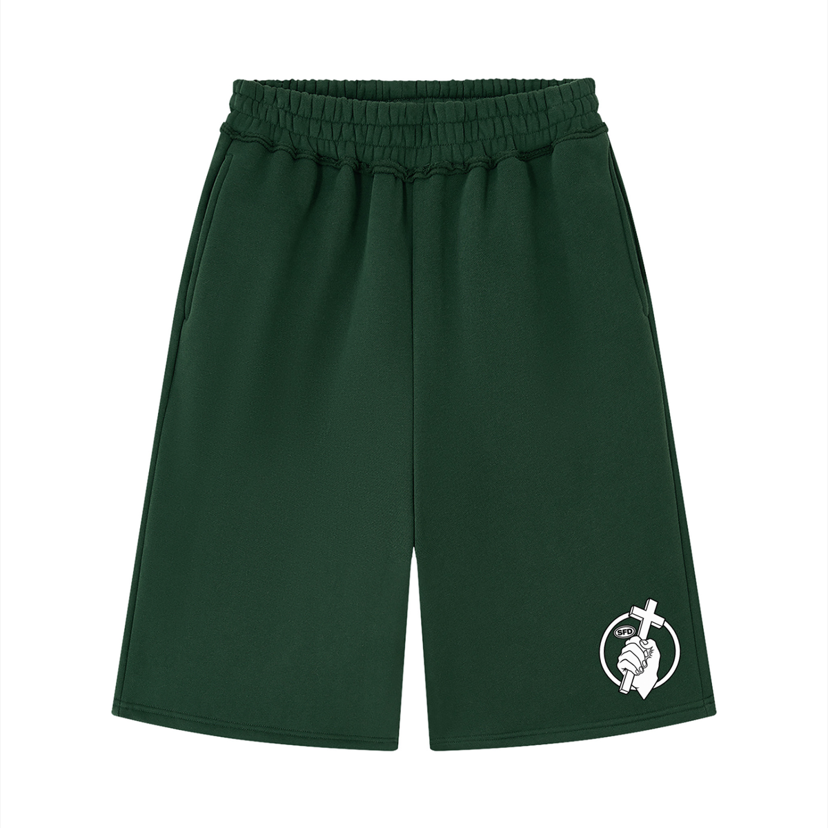 SunFlower Dr. Raw Edge Fleece Shorts