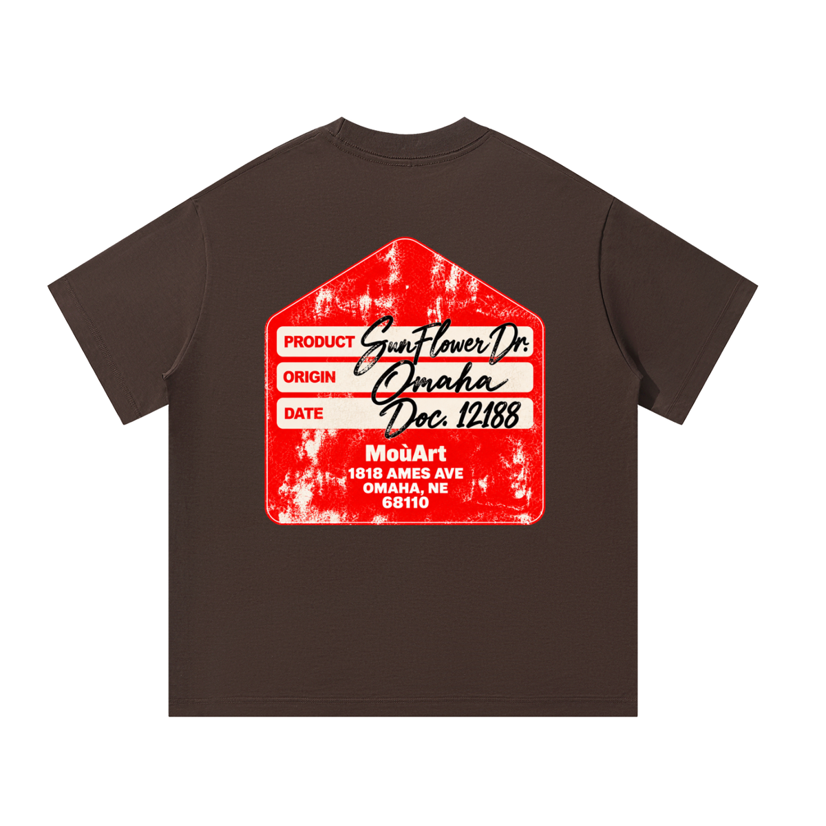 Sunflower Dr. Unisex Oversized T-Shirt
