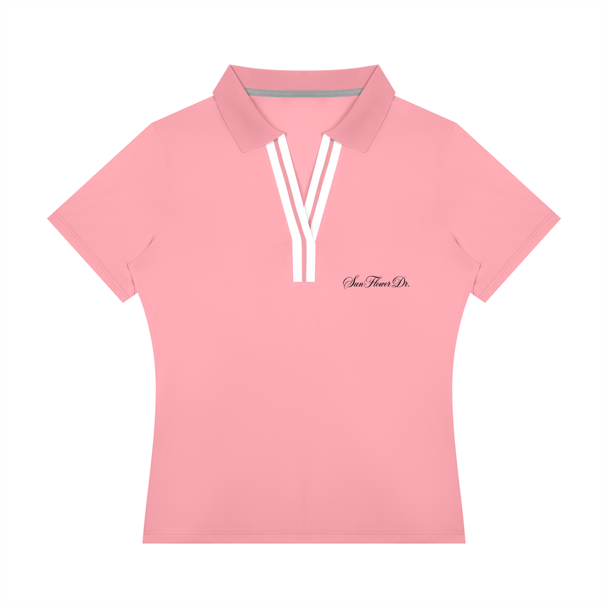 Women’s Color Block Polo Shirt