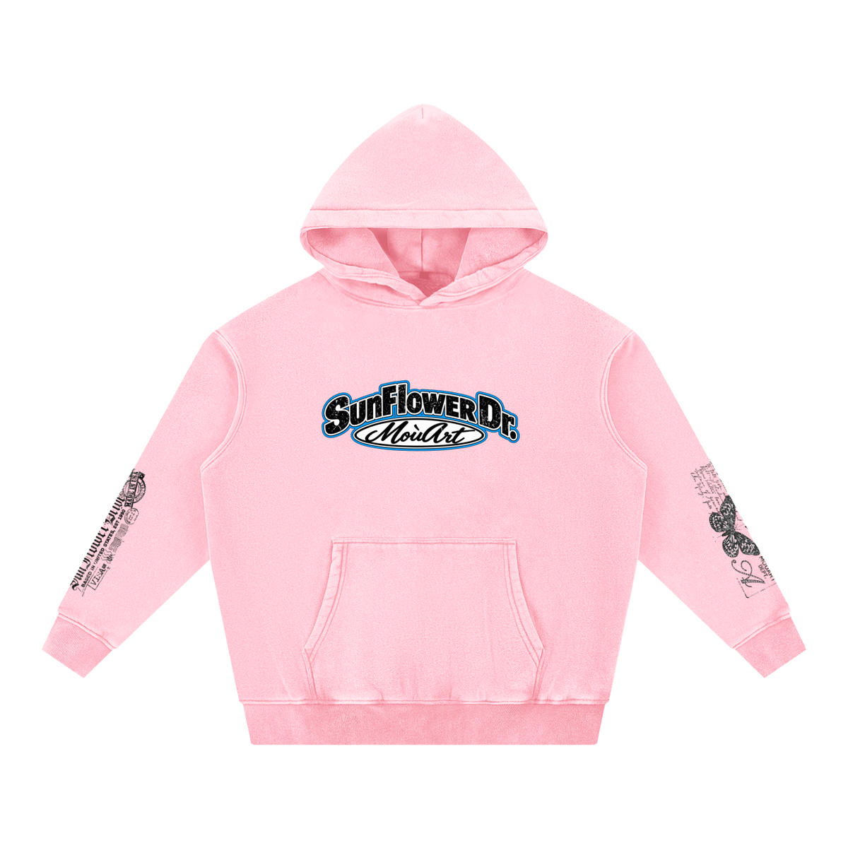 Sunflower Dr. Fleece Oversize Hoodie