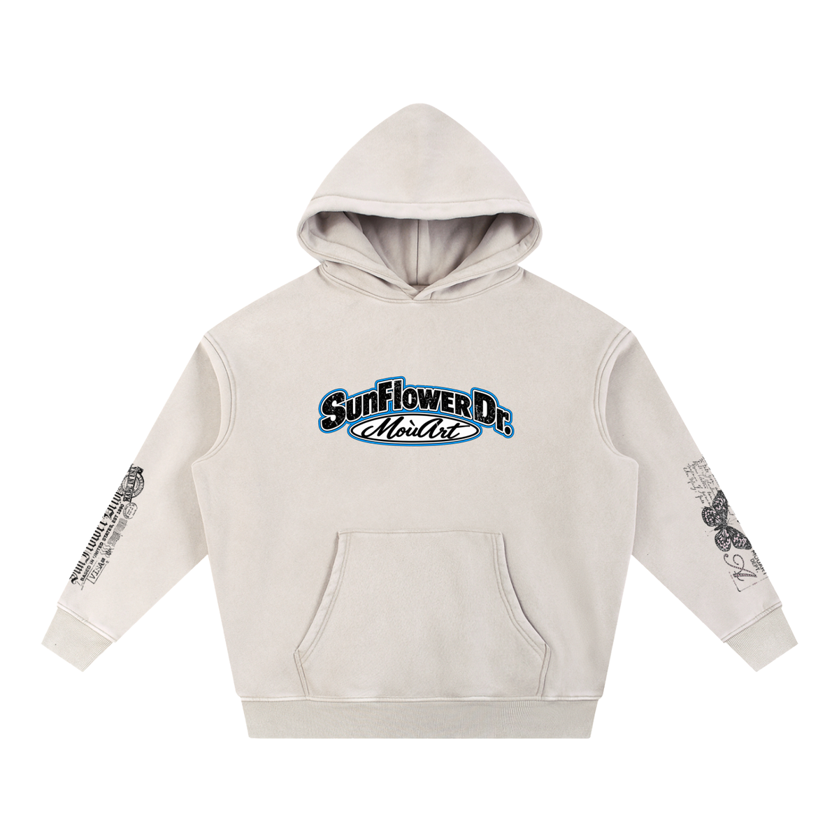 Sunflower Dr. Fleece Oversize Hoodie