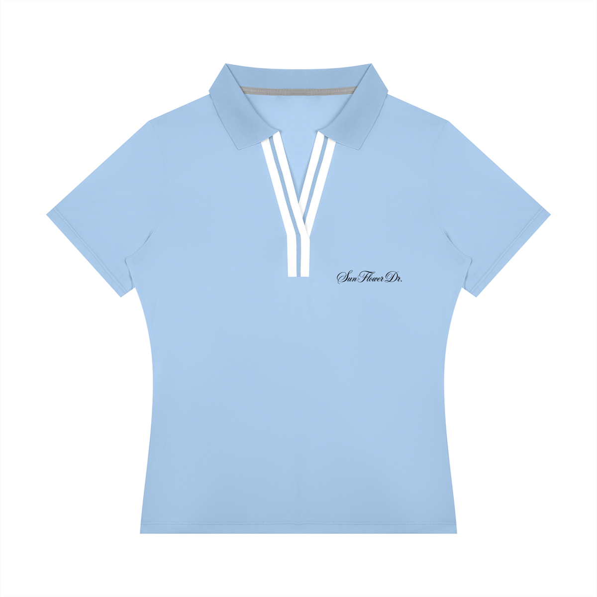 Women’s Color Block Polo Shirt