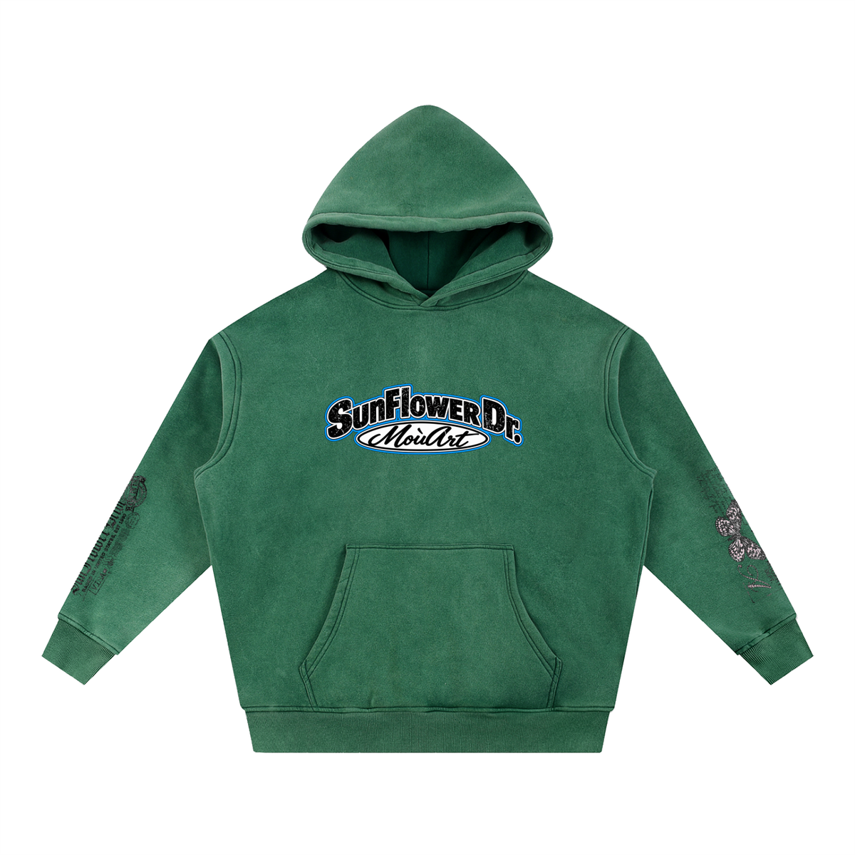 Sunflower Dr. Fleece Oversize Hoodie