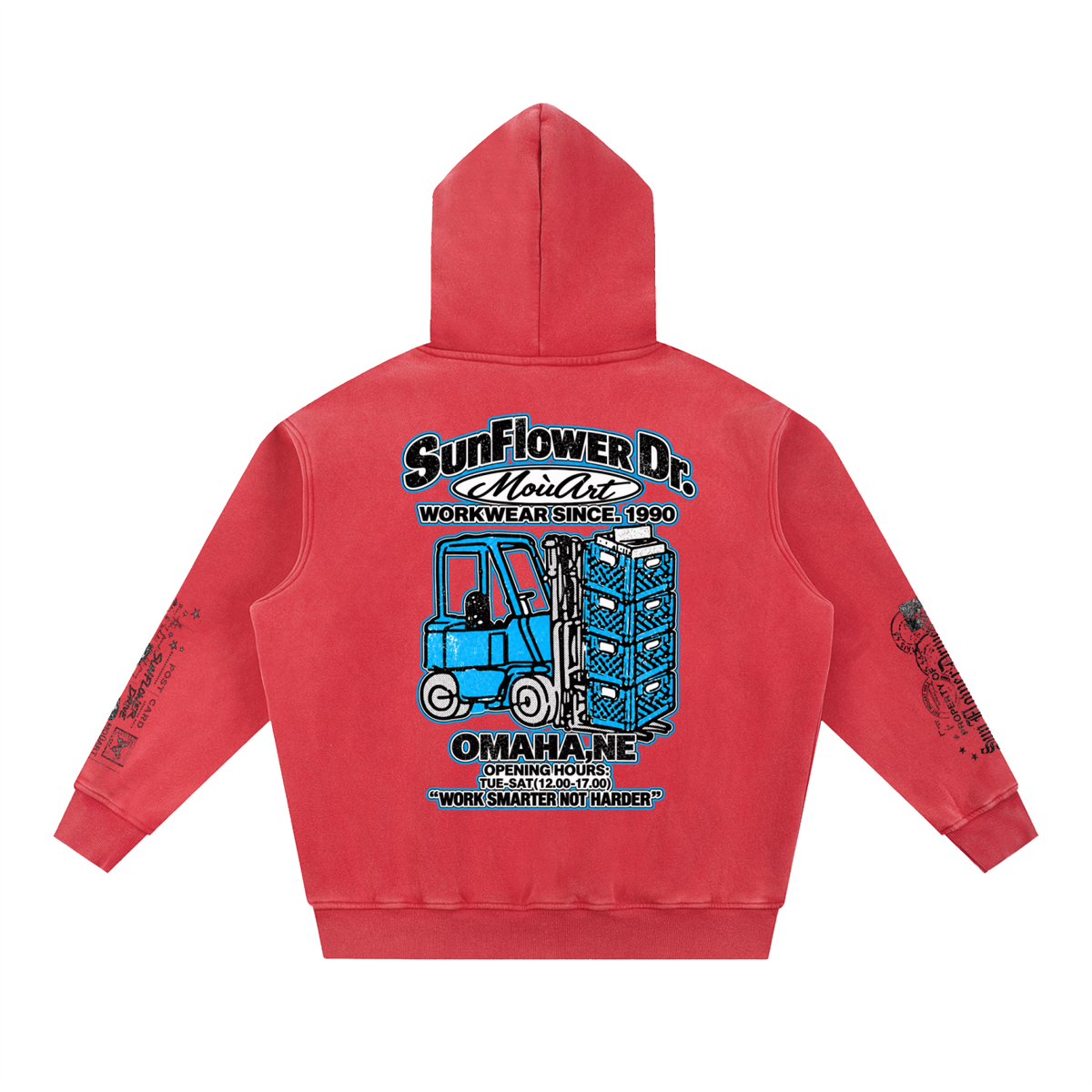 Sunflower Dr. Fleece Oversize Hoodie