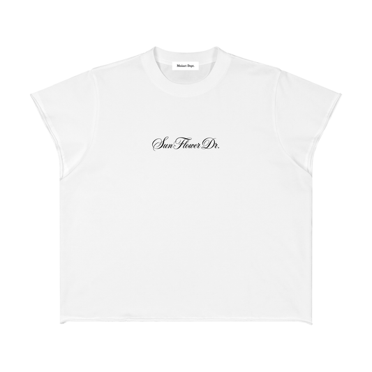 Color Palette Bag Boxy Raw Edge T-Shirt