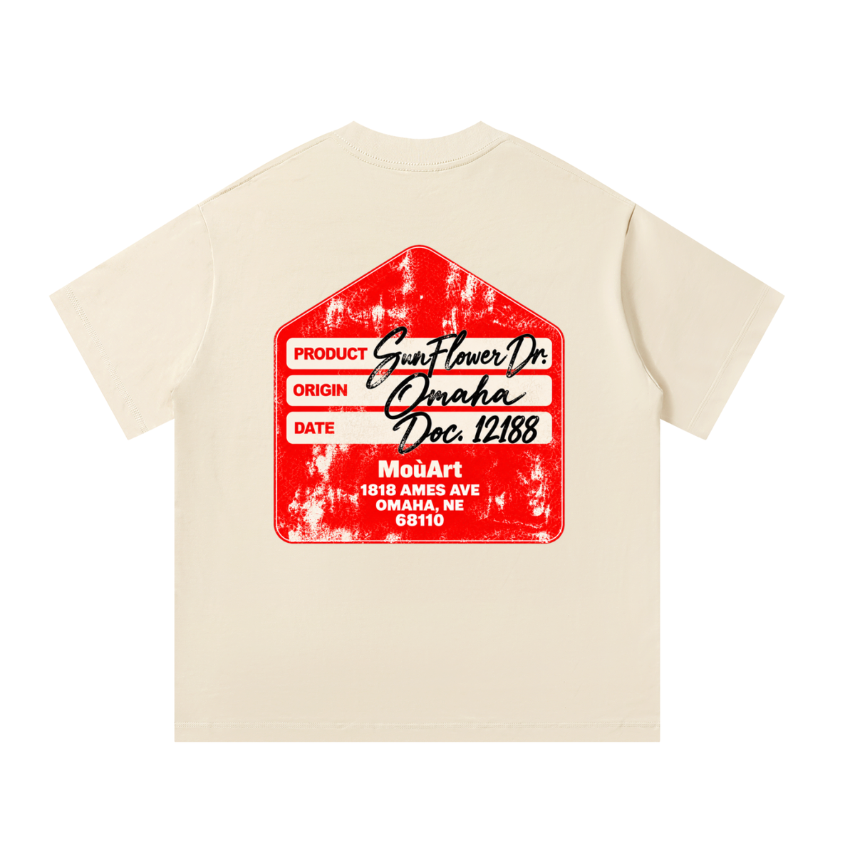 Sunflower Dr. Unisex Oversized T-Shirt