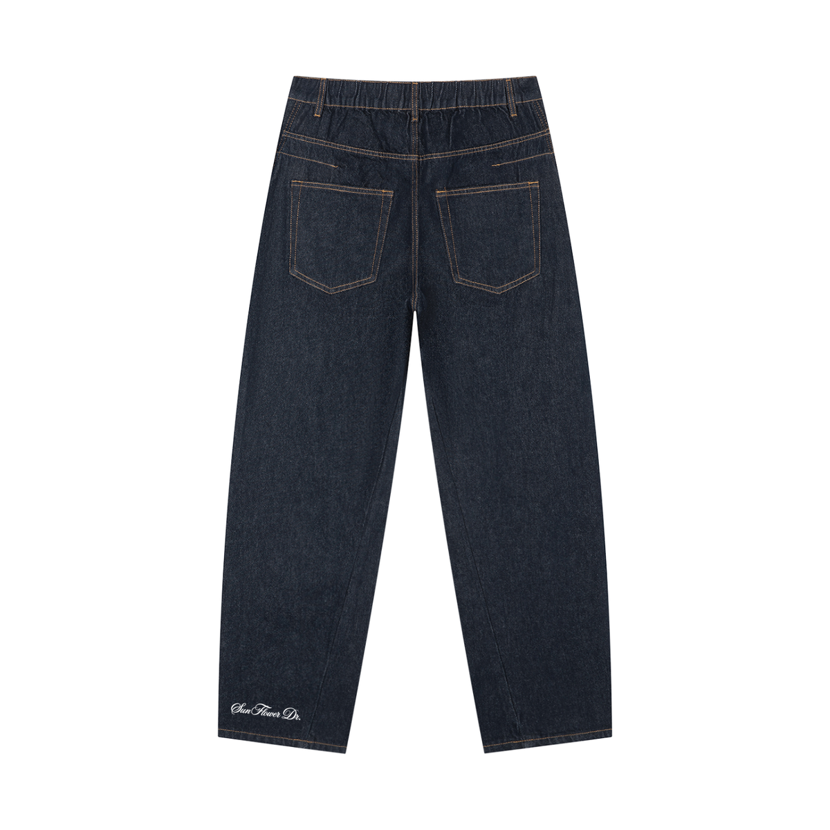 Color Palette Bags Men's Denim Barrel Leg Jeans