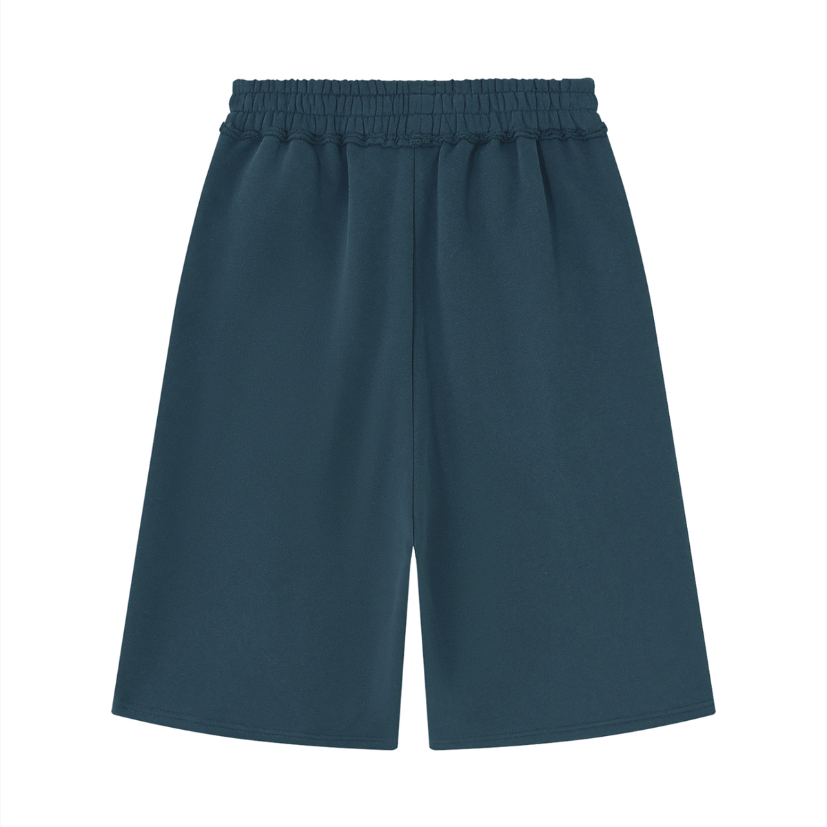 “Sports Dept.” Unisex Raw Edge Fleece Shorts