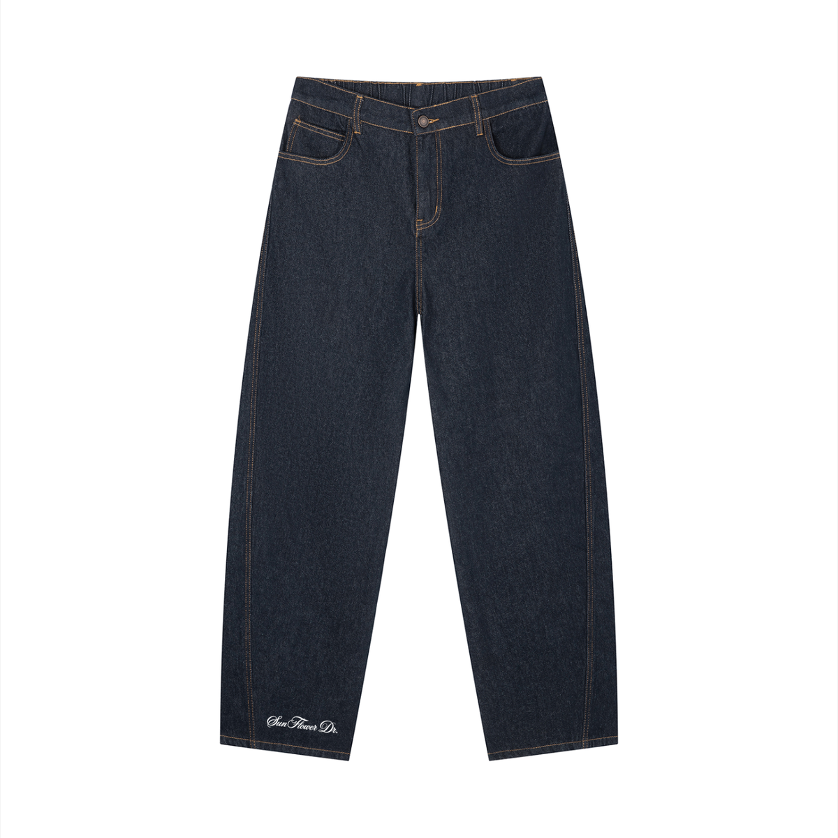 Color Palette Bags Men's Denim Barrel Leg Jeans