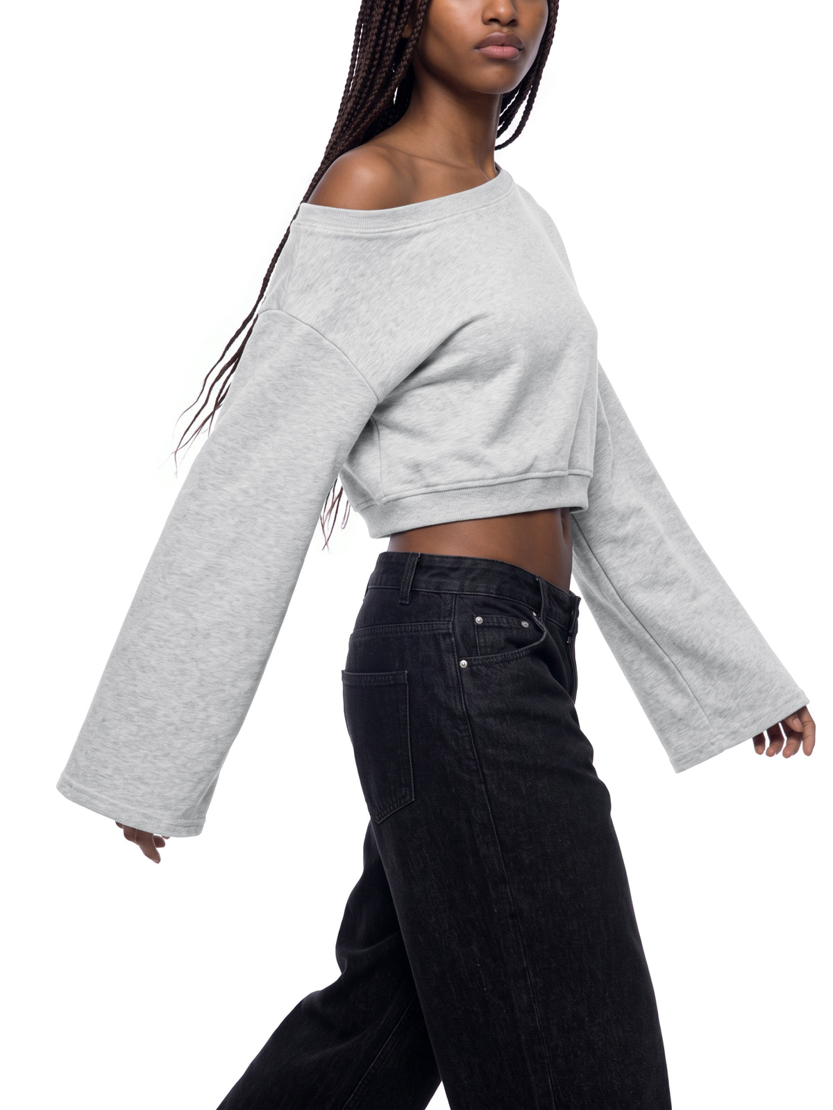 Sunflower Dr. Women's Off-Shoulder Sweatshirt