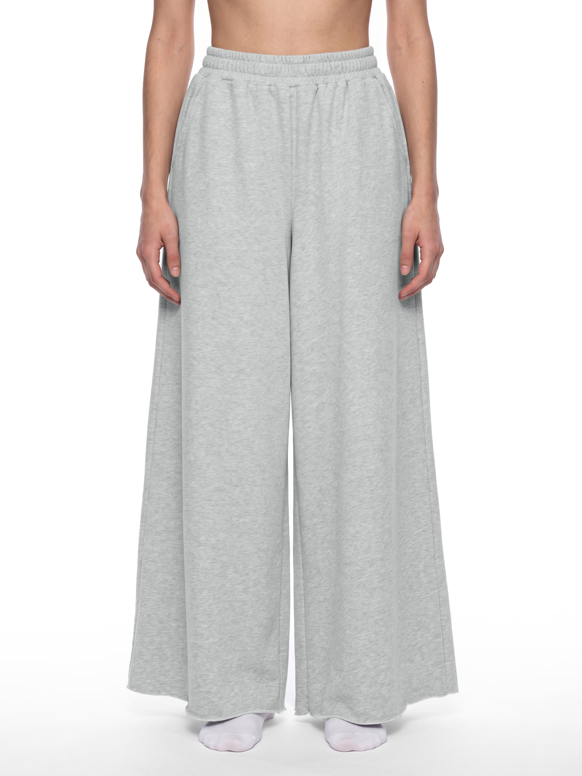 SunFlower Dr. Women's Raw Edge Wide Leg Sweatpants